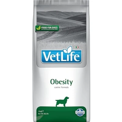 Afbeelding van 12kg Farmina Vet Life Dog Obesity Droogvoer voor honden