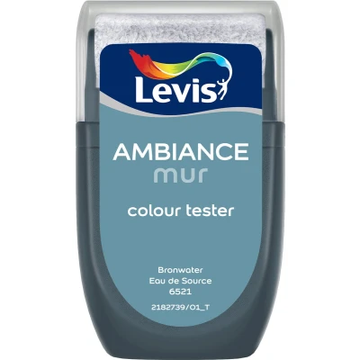 Afbeelding van Levis verf Ambiance mur mat tester 30ml bronwater