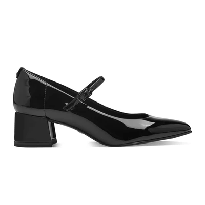 Afbeelding van Tamaris Klassieke pumps, Dames, Maat: 40, Black Leer
