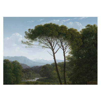 Afbeelding van KEK Amsterdam Golden age landscapes fotobehang van WP 389 8 baans behang
