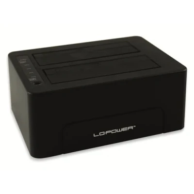 Afbeelding van LC Power DOCK C basisstation voor opslagstations USB 3.1 (3.1 Gen 2) Type Zwart