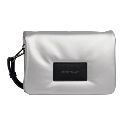 Afbeelding van TOM TAILOR Schoudertas Patti Flap Bag Silver Zilverkleurig