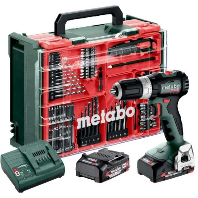Afbeelding van Metabo SB 18 L BL Set 613157710 Accu slagmoersleutel 65 Nm V Aantal meegeleverde accus: 2 Ah LiHD Brushless, Incl. koffer, accus, lader,