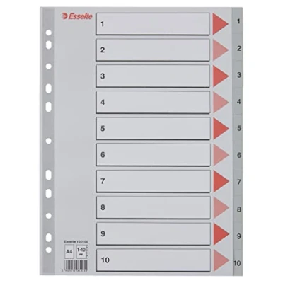 Afbeelding van Esselte 100105 Indextab