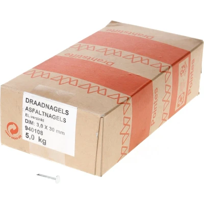 Afbeelding van Asfaltnagel gegalvaniseerd 3.0 x 30mm
