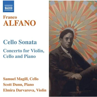 Afbeelding van Samuel Magill, Scott Dunn, Elmira Darvarova Alfano: Cello Sonata / Concerto For Violin, And Piano (CD)