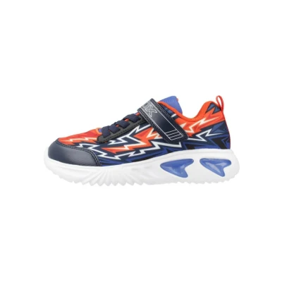Afbeelding van Geox Sneakers laag voor kinderen, Maat: 33, Azul Leer en textiel