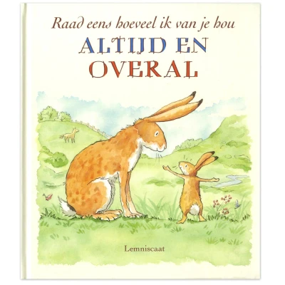 Afbeelding van Uitgeverij lemniscaat raad eens hoeveel ik van je hou altijd en overal