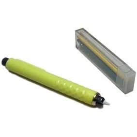 Afbeelding van kleermakerskrijt, kleermakerskrijtstift, groen, rood, blauw, wit, geel, violet, 7 stuks