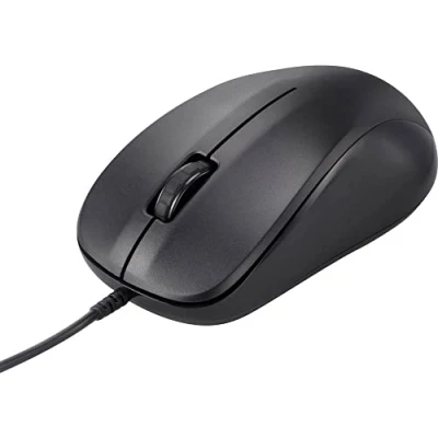 Afbeelding van Renkforce RF WEM 110 Muis USB Optisch Zwart 3 Toetsen 1000 dpi