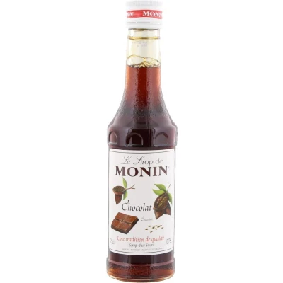 Afbeelding van Monin Siroop Chocolade 250ml Koffiesiropen bij Simon Lévelt