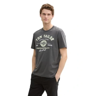Image de TOM TAILOR T shirt pour homme, 10307 Dark Shadow, M