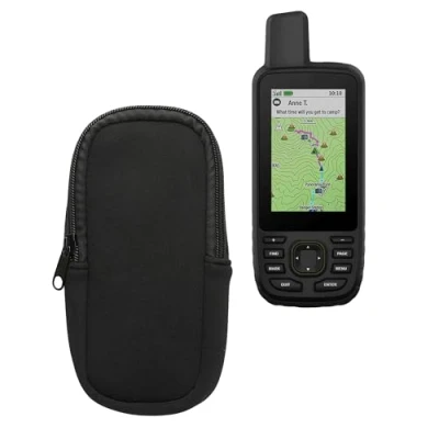 Afbeelding van kwmobile Soft Case Compatible with Garmin GPSMAP 66sr / 67 66i Protective Pouch for Handheld GPS Black
