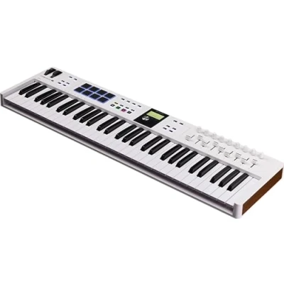 Afbeelding van Arturia Keylab Essential 61 mk3 White MIDI controller, toetsen, wit