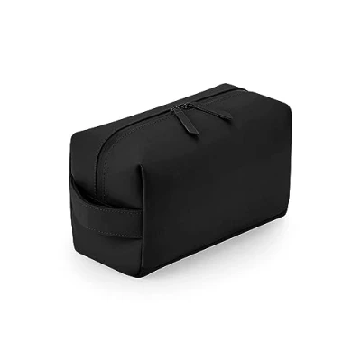 Afbeelding van BagBase Matte PU Toiletry/ Accessory Case BG332 Black