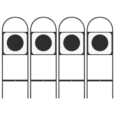 Afbeelding van Dressuurletters 4 st staal