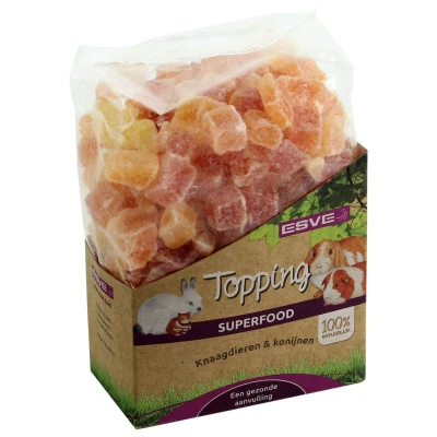 Afbeelding van Esve Topping Papaya Knaagdiersnack 250 g