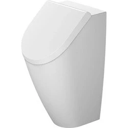 Afbeelding van Duravit ME by Starck Urinoir 30x35x58,5 cm Rimless Wit/Mat Wit HygieneGlaze