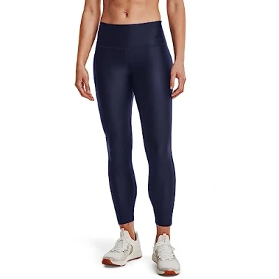 Afbeelding van Under Armour HI Ankle Legging, Dames, Maat: XL, Midnight navy/ white