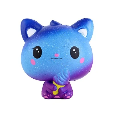 Afbeelding van Anboor Squishies Cat Ice Cream Galaxy Langzame Stijging Squeeze Speelgoed Stress Relief Kawaii Dier Prime Sweet Gift Collection