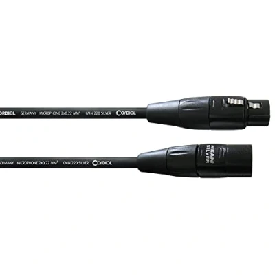Image de Cordial CD CIM10FM XLR F/M 10m Silverline