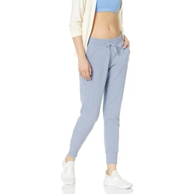 Image de Amazon Essentials Pantalon de jogging en polaire pour femme (disponible grande taille), bleu indigo chiné, taille P