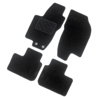 Afbeelding van AutoStyle TM AR525 Vloermatset Textiel voor en achter 4 zwart