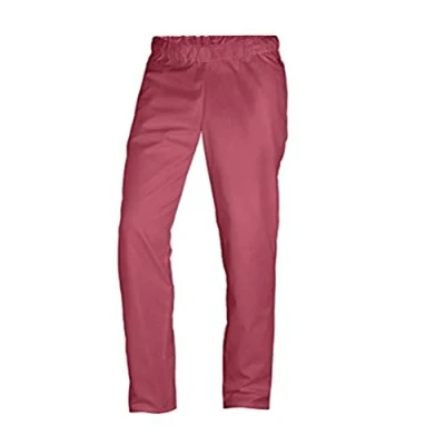 Afbeelding van BP 1645 400 0182 Mn Uniseks broek met elastiek in de taille 215 g/m² Blackberry stofmix