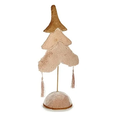 Afbeelding van Kerstboom Polair 12 x 43 22 cm Beige Gouden Hout