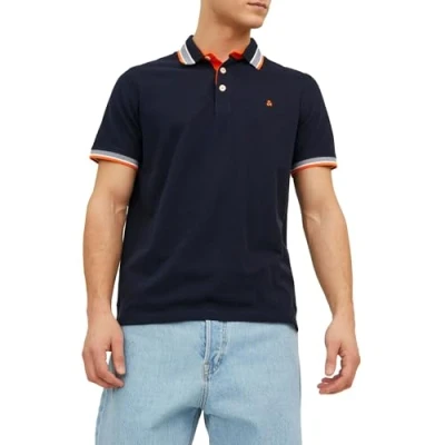 Afbeelding van JACK&amp;JONES JJEPAULOS POLO SS NOOS Heren Poloshirt Maat XL