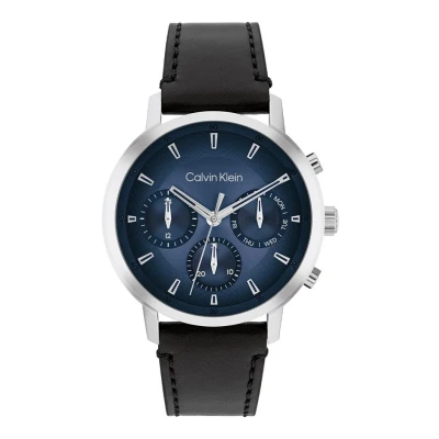 Afbeelding van Calvin Klein heren Gauge horloge CK25200497 in de kleur zilver