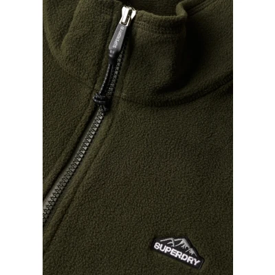 Afbeelding van Superdry Polar HALF ZIP Fleece trui, Heren, Maat: XL, Surplus goods olive green