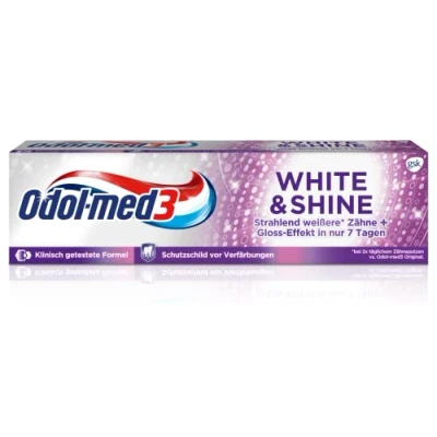 Afbeelding van Tandpasta White &amp; Shine 75 ml Odol med 3