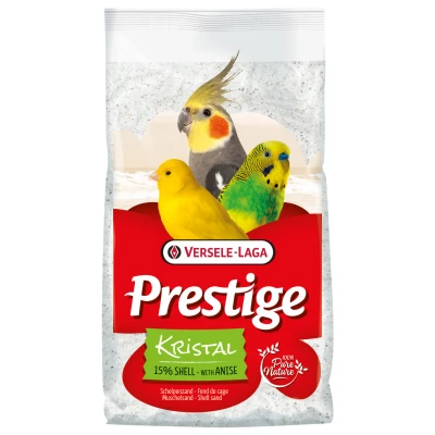 Afbeelding van Versele Laga Prestige Schelpenzand Zak Vogelbodembedekking 25 kg Kristal