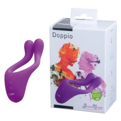 Afbeelding van BeauMents Doppio Massager Voor Koppels Paars