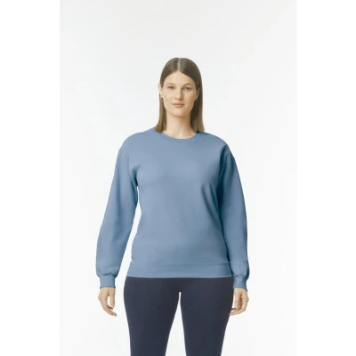 Afbeelding van Gildan Sweater ronde hals Midweight Softstyle GISF000 Stone Blue