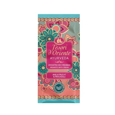 Image de TESORI D&#039;ORIENTE Soin de Bain « Ayurveda » crème aromatique aux fruits d&#039;amla et au patchouli pour soins du corps rituel bien être le les sens 40 ml
