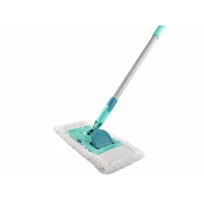 Afbeelding van Leifheit super duster vloerreiniger 33 cm starterset vloerwisser met stofdoek 100x wasbaar