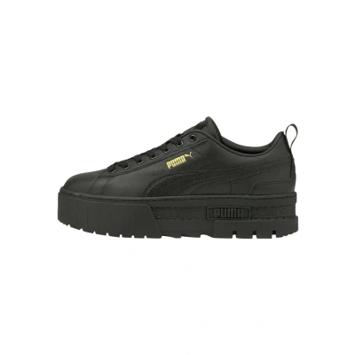 Afbeelding van Puma Mayze Classic Sneakers laag, Dames, Maat: 35.5, black Leer