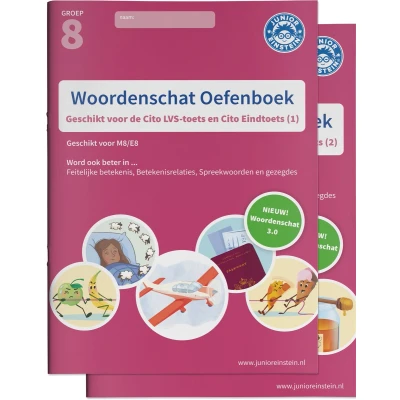 Afbeelding van Woordenschat Oefenboeken set deel 1 en 2