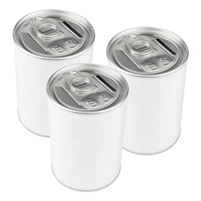 Afbeelding van VBS Set van 3 Ring PULL spaarpotten 10,5 x 7,5 cm Spaarpot plaatstaal