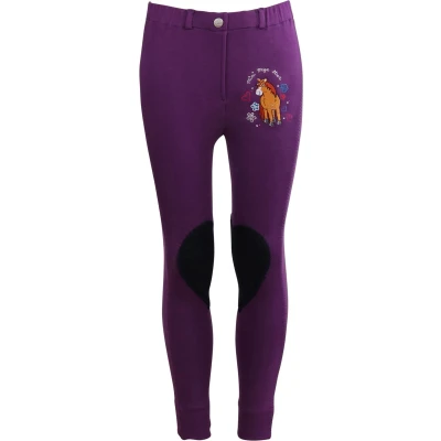 Afbeelding van Horka Rijbroek Minis Kids Violet 92