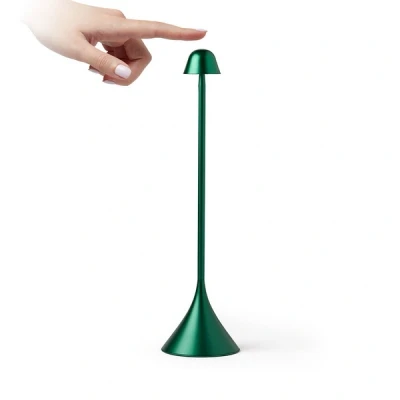Afbeelding van Lexon Design STELI Bell Table Lamp Dark Green