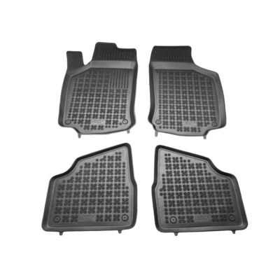 Afbeelding van REZAW PLAST 200514 Vloermatset Rubber voor en achter 4 Zwart Op maat gemaakt OPEL: Corsa C Hatchback