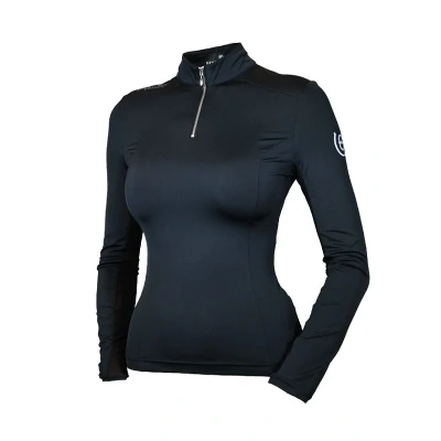 Image de Equestrian Stockholm Air Breeze Top Black Edition