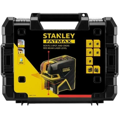 Afbeelding van STANLEY SCR P2 FATMAX 2 punts en kruislijnlaser rood FMHT1 77414