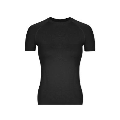 Afbeelding van Snocks Seamless Tshirt basic, Dames, Maat: Medium, Taubenblau