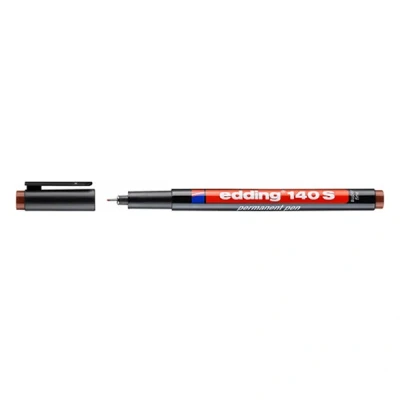 Image de Edding 140S marqueur permanent (0,3 mm ogive) marron