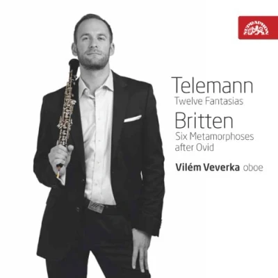 Afbeelding van Vilém Veverka Telemann: Fantasias Britten: Metamorphose (CD)