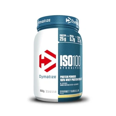 Afbeelding van Dymatize Iso 100 Whey Hydrolisaat 900gr Vanille